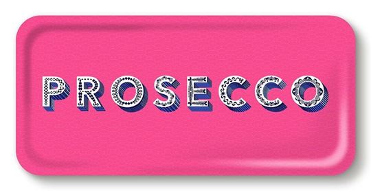 Bild von Asta Barrington Prosecco / bright pink Tray 32x15 - Jamida of Sweden