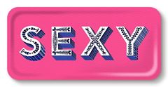 Bild von Asta Barrington Sexy / bright pink Tray 32x15 - Jamida of Sweden