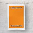 Bild von Asta Barrington Champagne/ satsuma orange Tea Towel 70 x 50cm - Jamida of Sweden