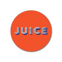 Bild von Asta Barrington Juice / orange Coaster Ø 10 - Jamida of Sweden