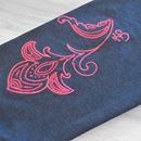 Bild von Shirt Chakra Flower langarm in dunkelblau von The Spirit of OM