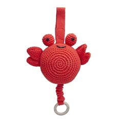 Bild von Crochet Music Box Crab Coral , VE-3