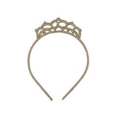 Bild von Hairband Crochet Crown Silver, VE-10