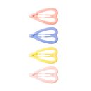 Bild von Hairclips Hearts Pastel (2/card)  Assorted 4 colours, VE-24