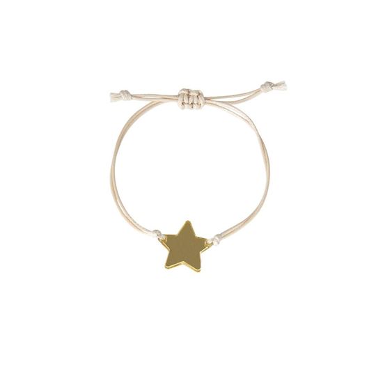 Bild von Bracelet Acrylic Star Gold, VE-10