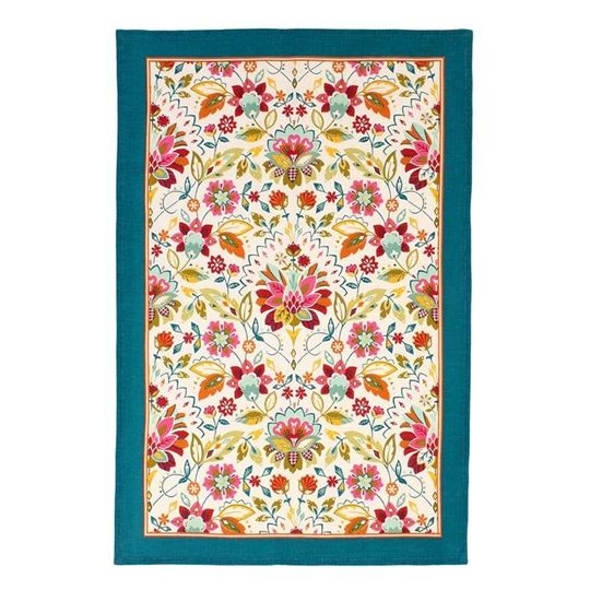 Bild von Bountiful Floral Cotton Tea Towel - Ulster Weavers