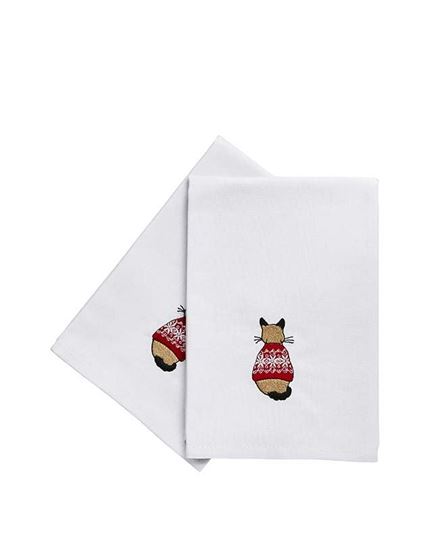 Bild von Christmas CIW Cotton Napkins 2PK - Ulster Weavers