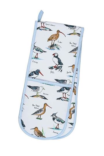 Bild von Coastal Birds Double Oven Glove - Ulster Weavers