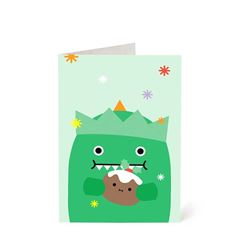 Bild von Noodoll Standard Card Ricedino Xmas, VE-6