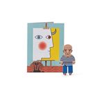 Bild von Noodoll Artist Bookmark Card Cubist C, VE-6