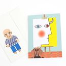 Bild von Noodoll Artist Bookmark Card Cubist C, VE-6