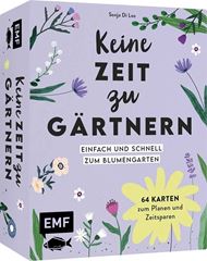 Bild von Kartenset: Keine Zeit zu gärtnern – 64 Karten – Einfach und schnell zum Blumenga