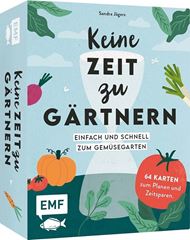 Bild von Kartenset: Keine Zeit zu gärtnern – 64 Karten – Einfach und schnell zum Gemüsega