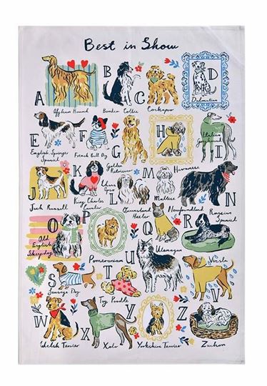 Bild von Best In Show Cotton Tea Towel - Ulster Weavers