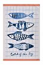 Bild von Catch of the Day Fish Tea Towel - Ulster Weavers