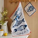 Bild von Catch of the Day Fish Tea Towel - Ulster Weavers