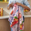 Bild von Summer Fruits Peach Cotton Tea Towel - Ulster Weavers