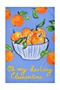 Bild von Summer Fruits Clementine Cotton Tea Towel - Ulster Weavers