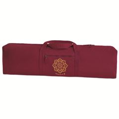 Bild von Tragetasche für Yogamatte in dunkelrot 100 cm x 28 cm von The Spirit of OM