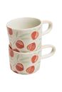 Bild von Tasse VINTAGE GARDEN red