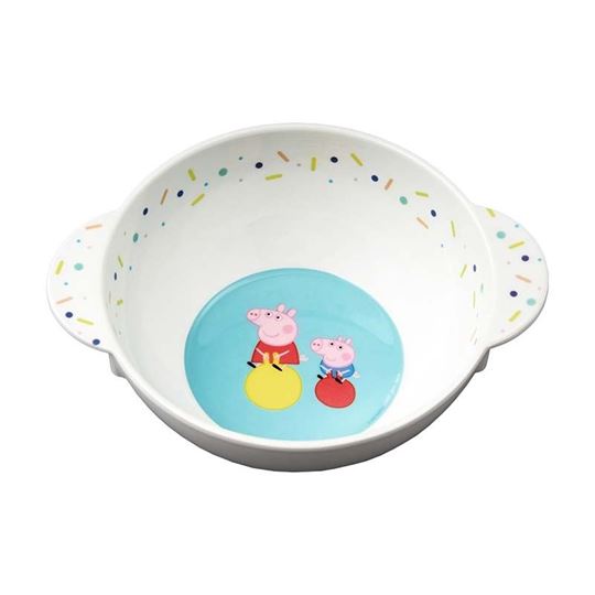 Bild von bowl with handles peppa pig, VE-6