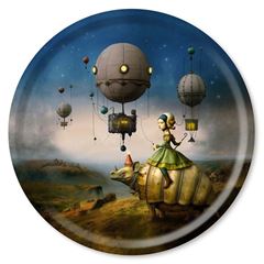 Bild von Maggie Taylor Brave new world Tray Ø 46 - Jamida of Sweden