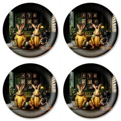 Bild von Maggie Taylor Our house Coaster 4 pcs Ø 11 - Jamida of Sweden