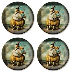 Bild von Maggie Taylor As one would expect Coaster 4 pcs Ø 11 - Jamida of Sweden