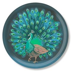 Bild von Asta Barrington Peacock Tray  Ø 39 - Jamida of Sweden