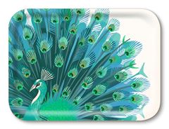 Bild von Asta Barrington Peacock/light Tray 27x20 - Jamida of Sweden