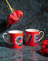 Bild von Asta Barrington Love / red Mug 90x87 - Jamida of Sweden