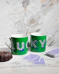 Bild von Asta Barrington Lucky / green Mug 90x87 - Jamida of Sweden