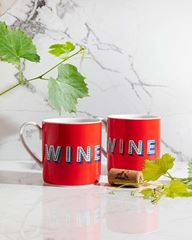 Bild von Asta Barrington Wine / red Mug 90x87 - Jamida of Sweden