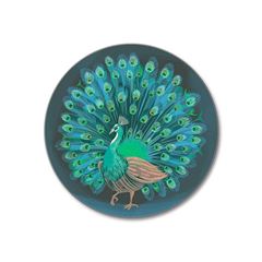 Bild von Asta Barrington Peacock Coaster Ø 10 - Jamida of Sweden