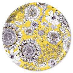 Bild von Michael Angove Sunflower/yellow Tray Ø 46 - Jamida of Sweden