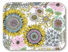 Bild von Michael Angove Sunflower/multi Tray 43x33 - Jamida of Sweden