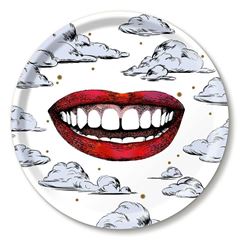 Bild von Michael Angove Fabulous Smile/white Tray Ø 39 - Jamida of Sweden