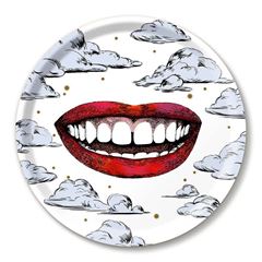 Bild von Michael Angove Fabulous Smile/white Tray Ø 31 - Jamida of Sweden