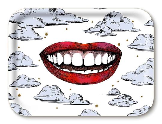 Bild von Michael Angove Fabulous Smile/white Tray 27x20 - Jamida of Sweden