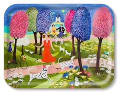 Bild von Bessie Johanson Dog paradise Tray 43x33 - Jamida of Sweden