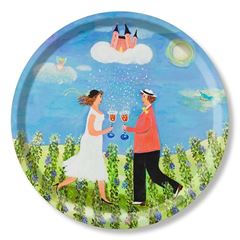 Bild von Bessie Johanson Love Couple Tray Ø 39 - Jamida of Sweden