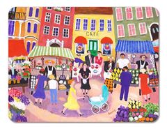 Bild von Bessie Johanson Stockholm in my heart Tablemat 38x29 - Jamida of Sweden