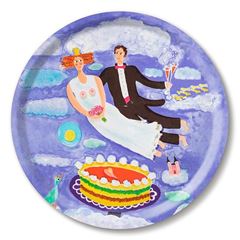 Bild von Bessie Johanson Seventh heaven Tray Ø 31 - Jamida of Sweden