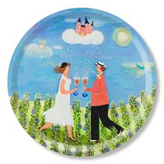 Bild von Bessie Johanson Love Couple Tray Ø 31 - Jamida of Sweden