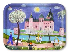 Bild von Bessie Johanson Castle Tray 27x20 - Jamida of Sweden