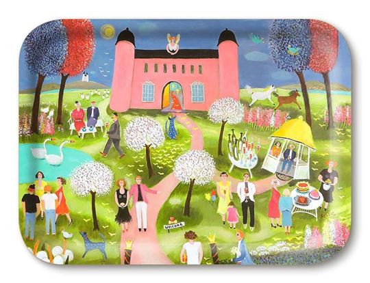 Bild von Bessie Johanson Welcome Tray 27x20 - Jamida of Sweden