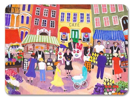 Bild von Bessie Johanson Stockholm in my heart Placemat 29x21 - Jamida of Sweden