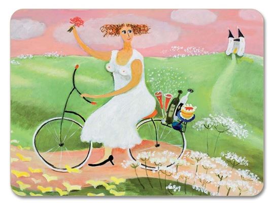 Bild von Bessie Johanson My day off Placemat 29x21 - Jamida of Sweden