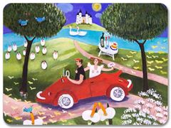 Bild von Bessie Johanson Happy day Placemat 29x21 - Jamida of Sweden