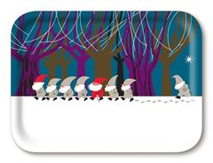 Bild von Jerry Roupe Santa Parade Tray 27x20 - Jamida of Sweden